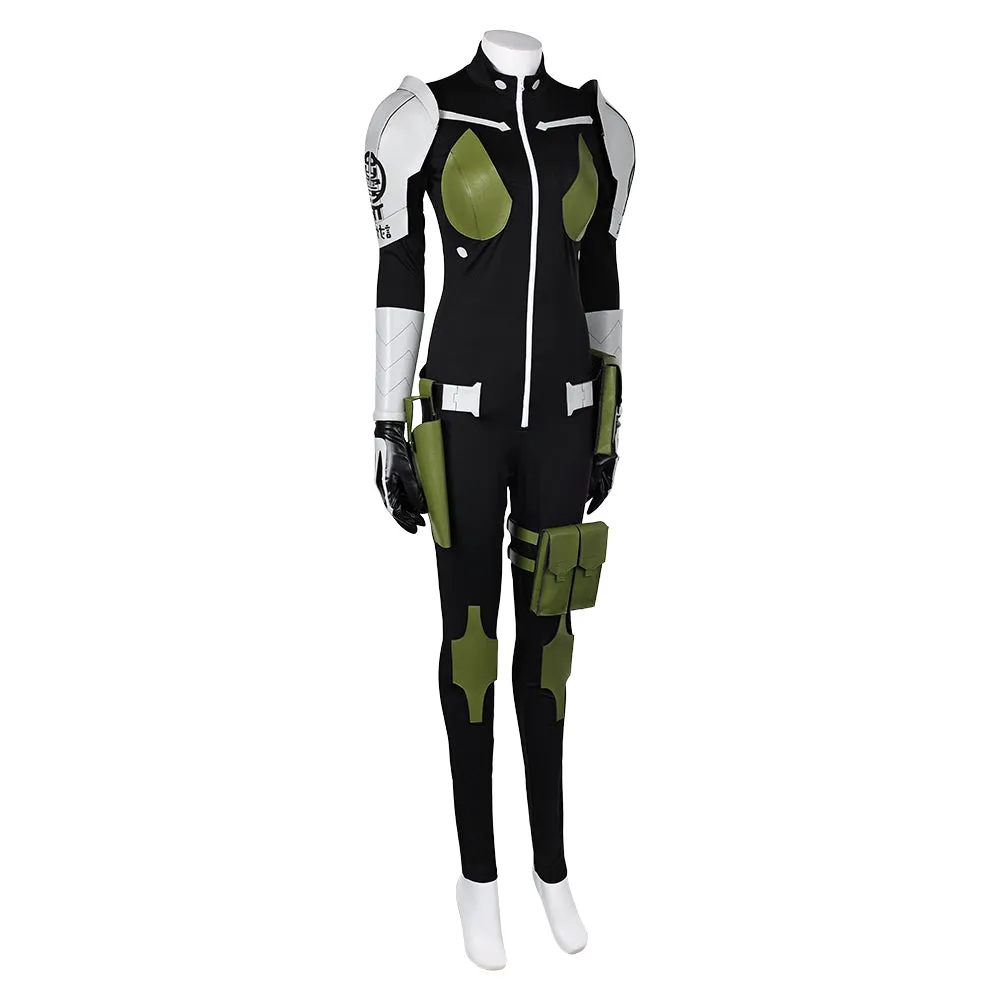 Kaiju No. 8 Mina Ashiro Combat Suit Cosplay Costume Outfits Halloween Carnival Suit