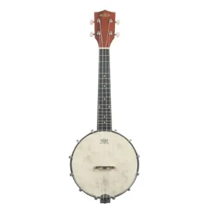 Kala KA-BNJ-MHG-C Banjo Concert Ukulele (Mahogany) w/Bag