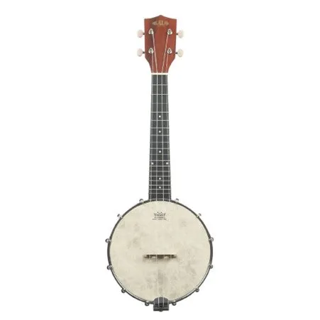 Kala KA-BNJ-MHG-C Banjo Concert Ukulele (Mahogany) w/Bag