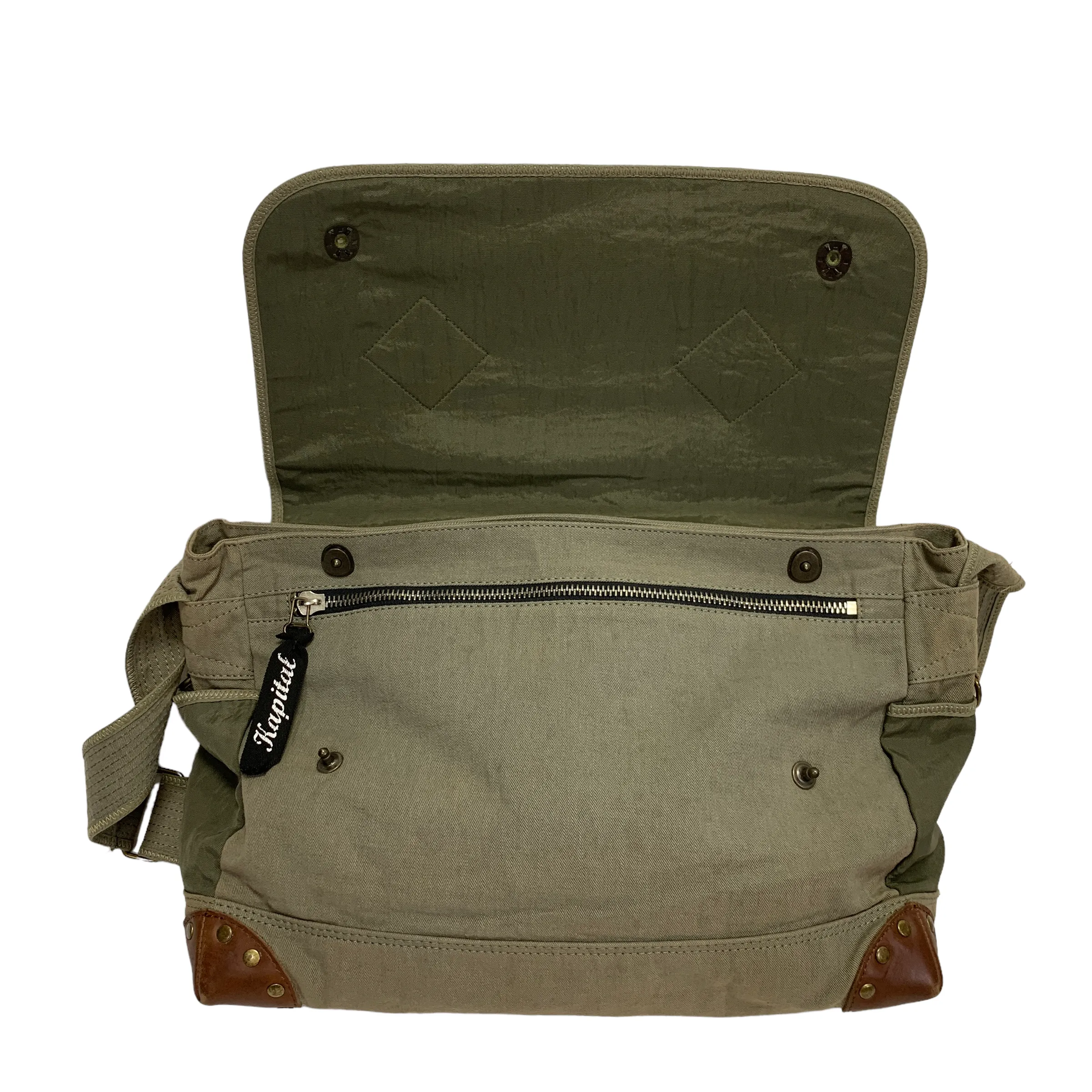 Kapital Military Canvas Shoulder Bag