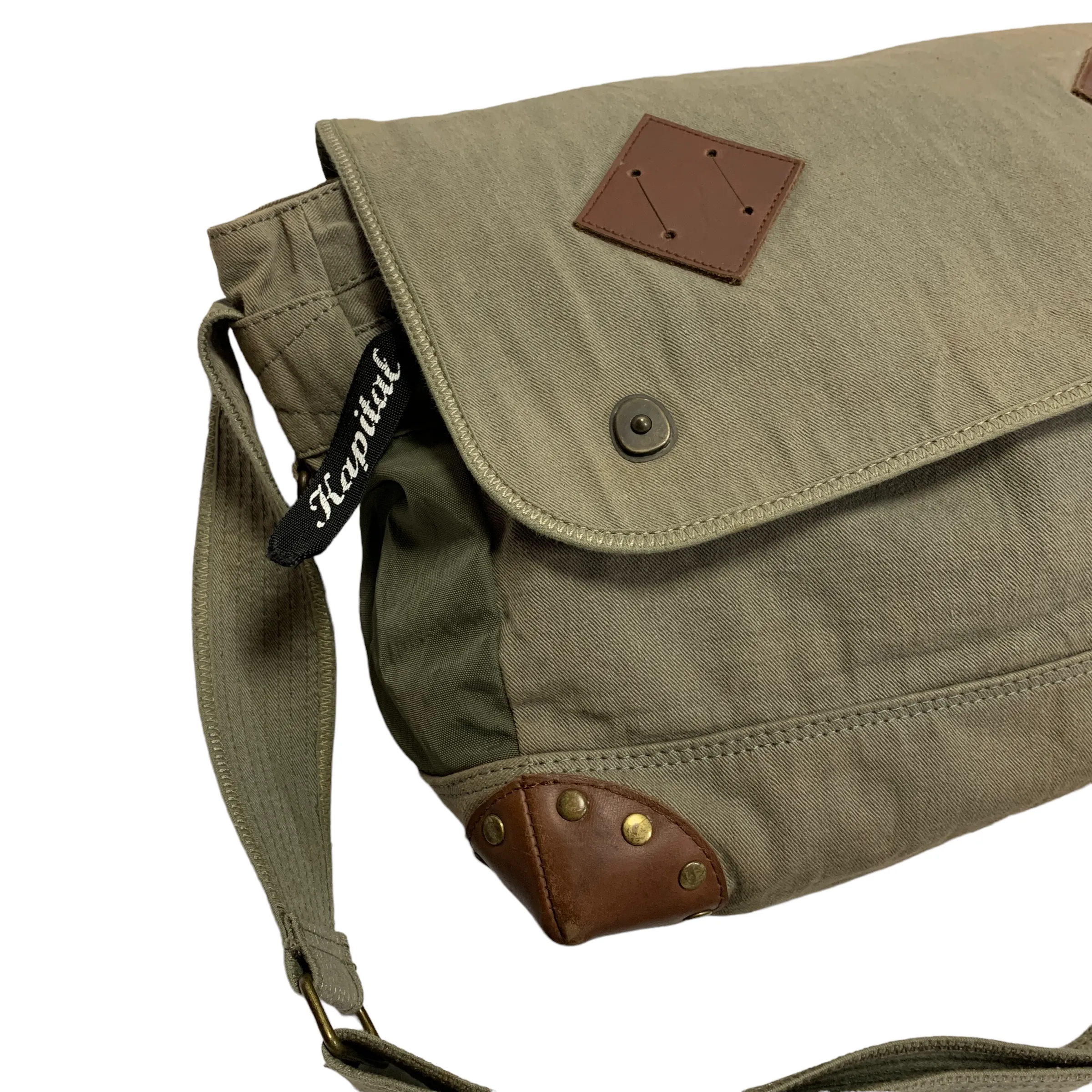 Kapital Military Canvas Shoulder Bag