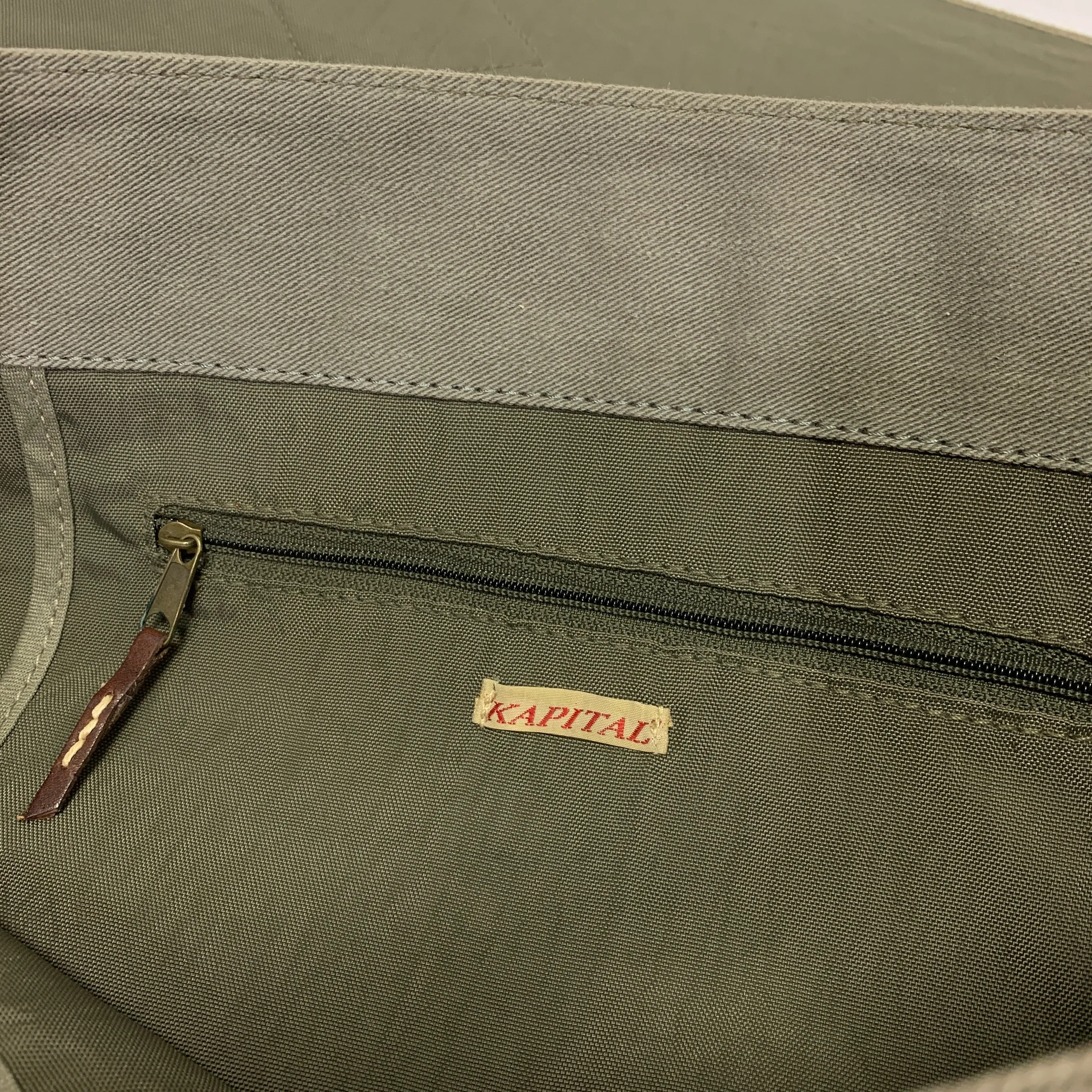 Kapital Military Canvas Shoulder Bag