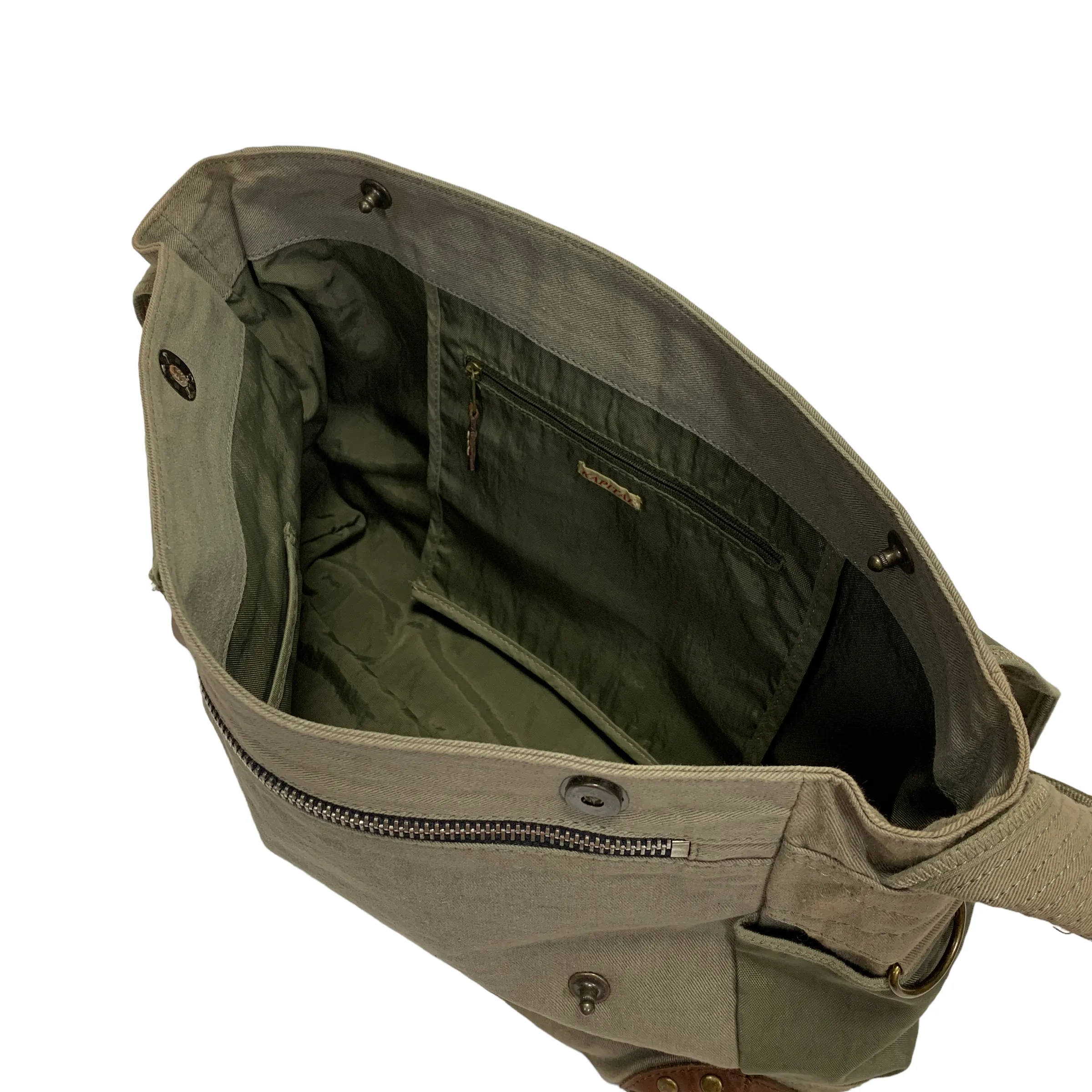 Kapital Military Canvas Shoulder Bag