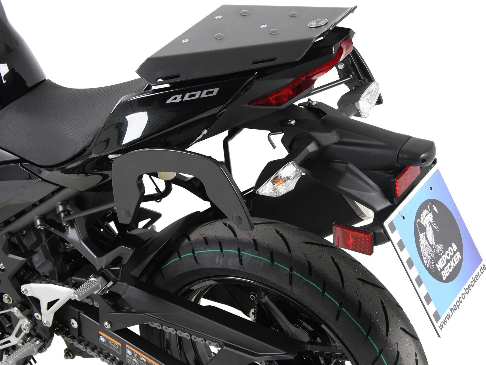 Kawasaki N & Z Carrier - C-Bow Side case carrier