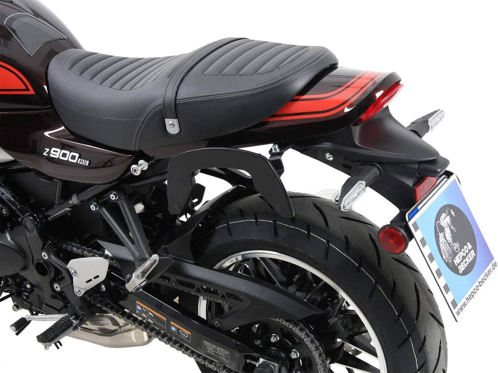 Kawasaki Z900 Cafe Luggage - C-Bow Carrier