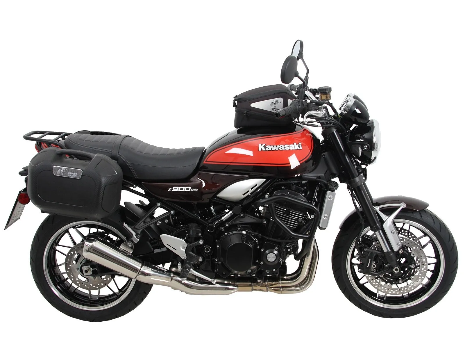 Kawasaki Z900 Cafe Luggage - C-Bow Carrier