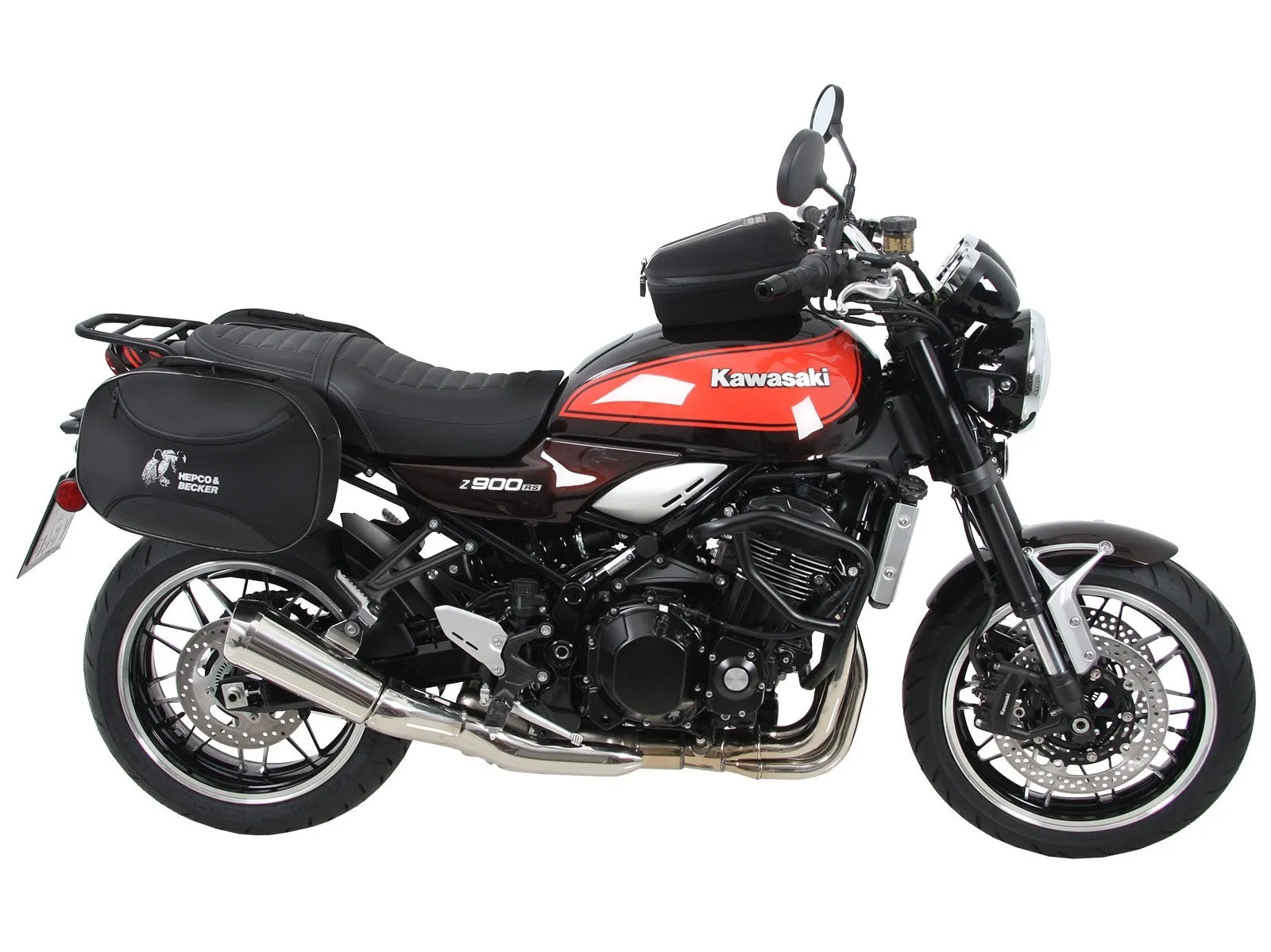 Kawasaki Z900 Cafe Luggage - C-Bow Carrier