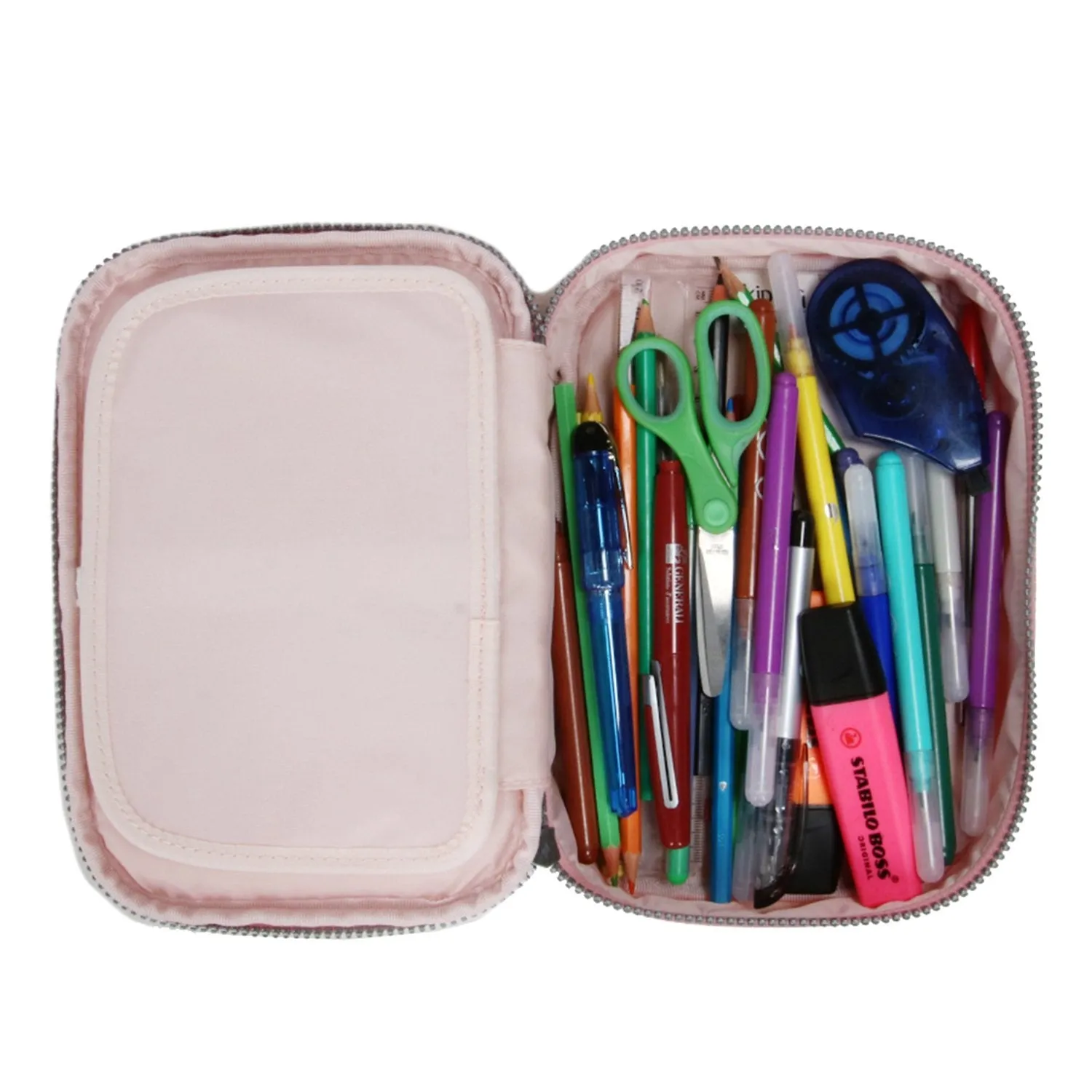 Kipling-100 Pens-Large pen case -Bridal Rose-09405-46Y
