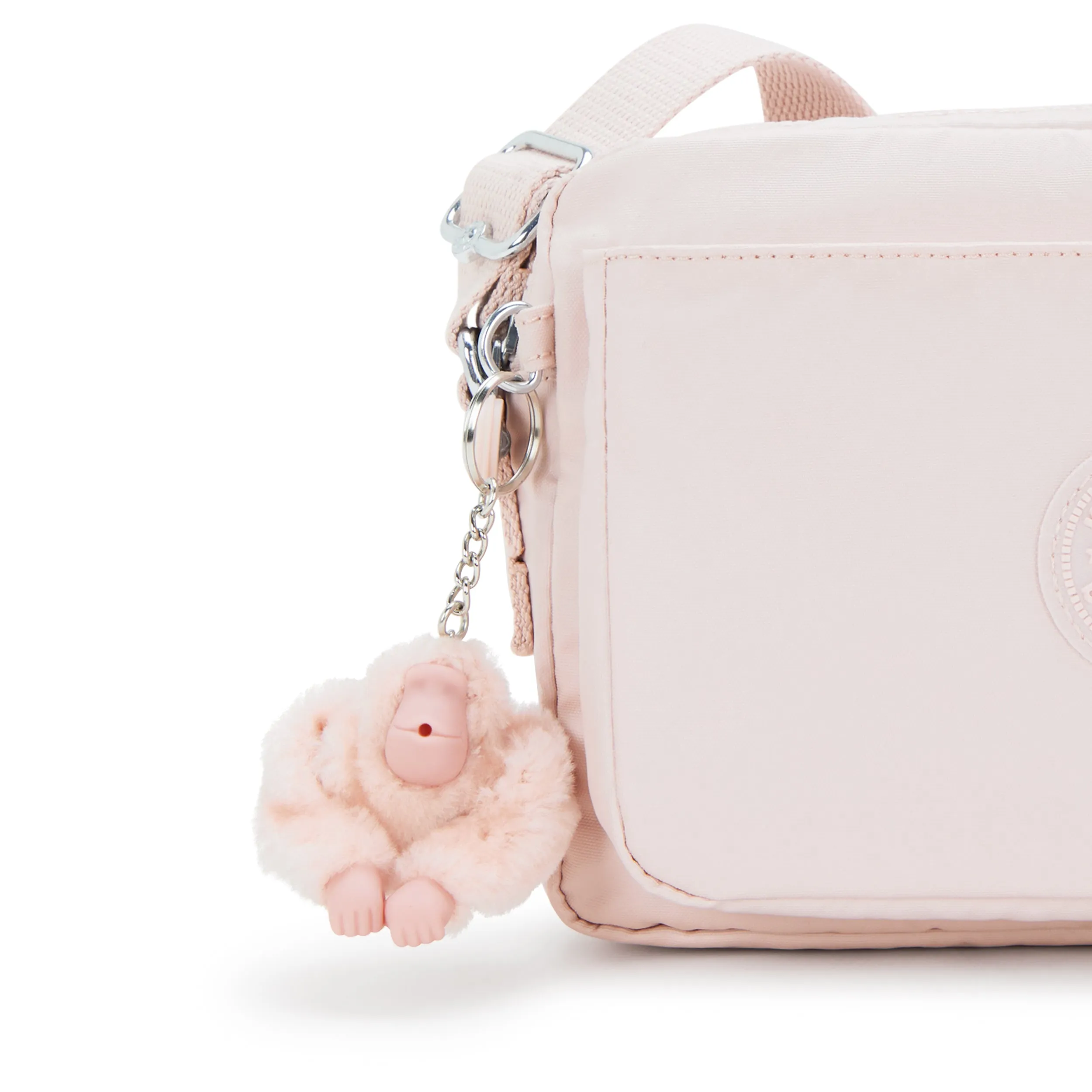 Kipling Abanu M Pink Shine Medium Crossbody I6831-3DZ