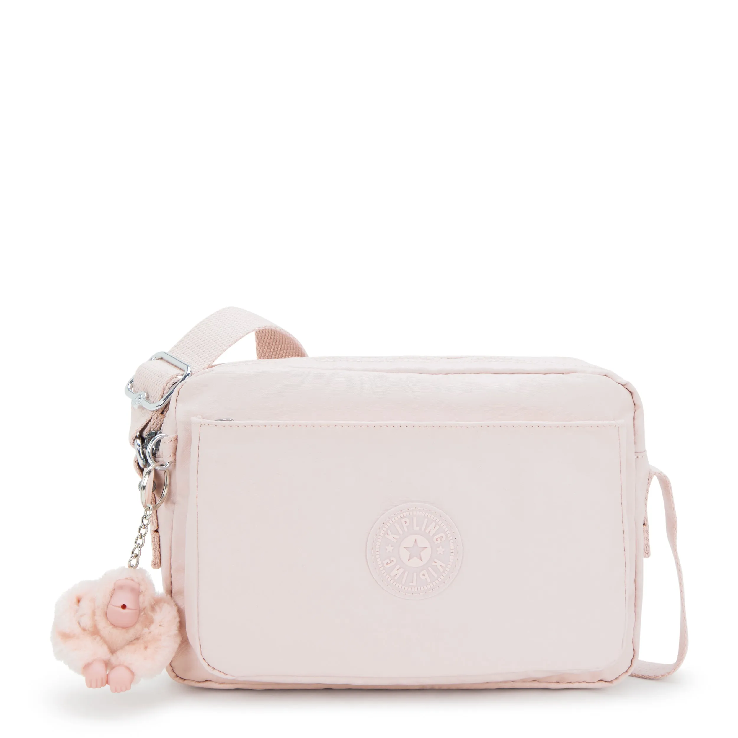 Kipling Abanu M Pink Shine Medium Crossbody I6831-3DZ