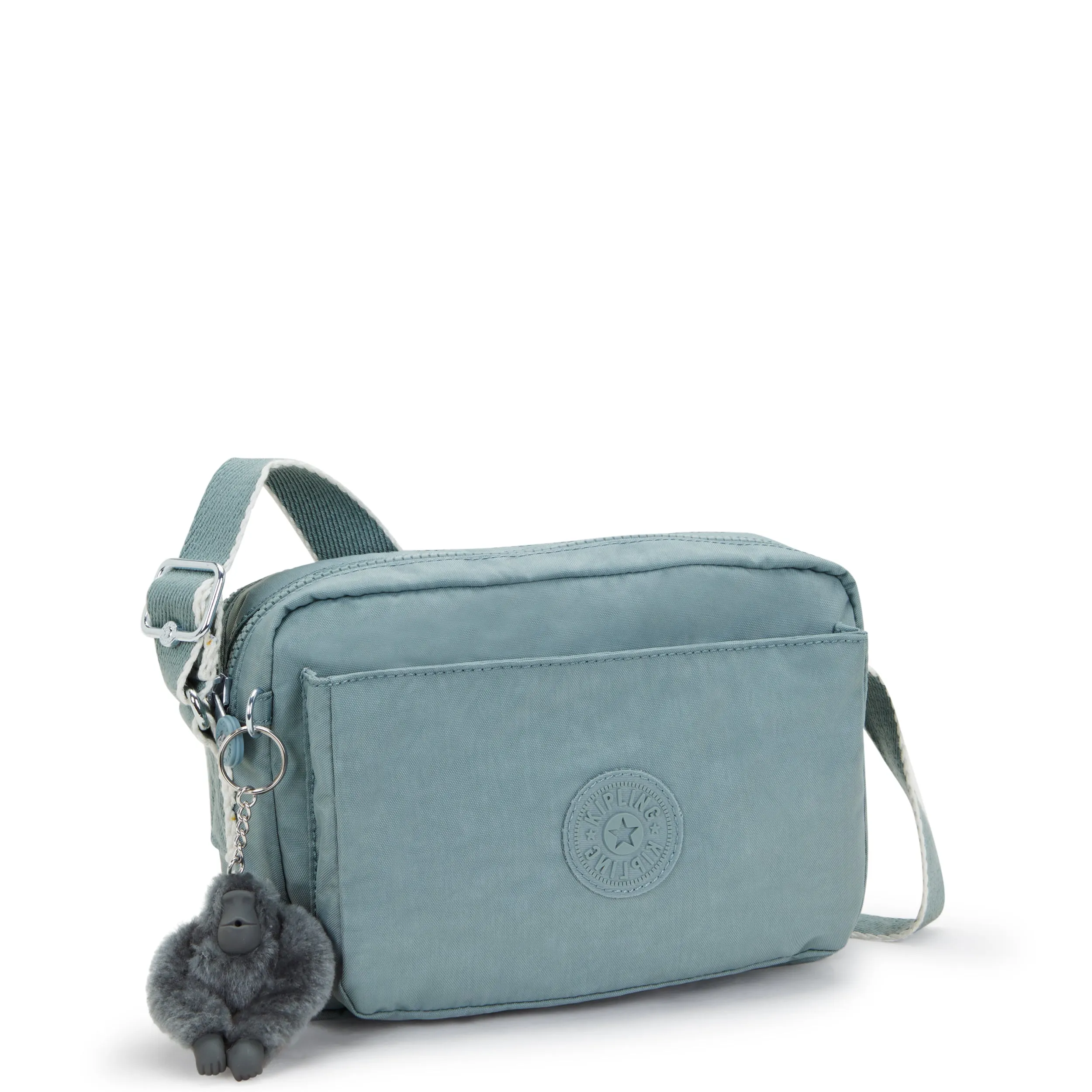 Kipling Abanu M Relaxed Grey Medium Crossbody I7076-3NL