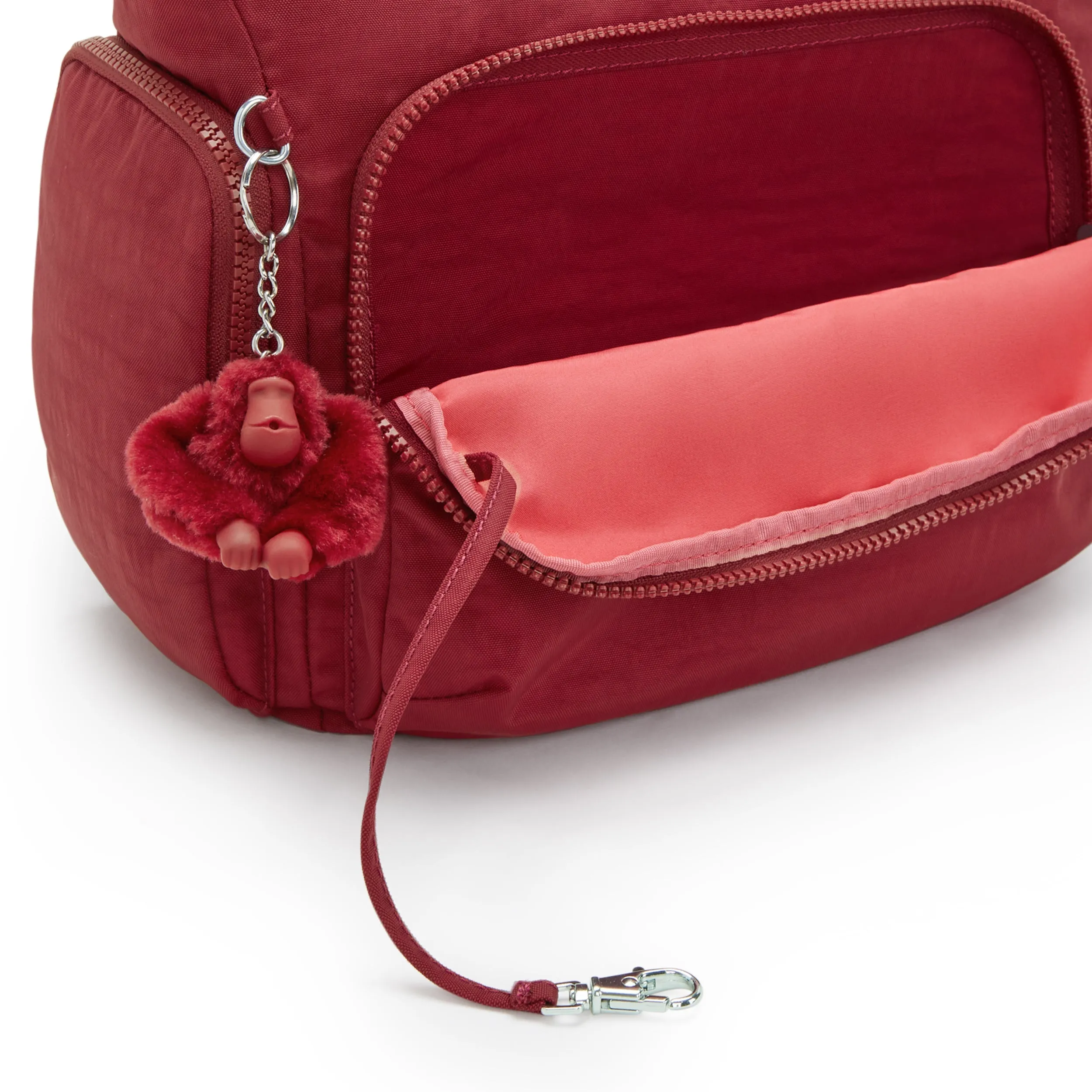 Kipling Gabb Funky Red Large Crossbody Bag I5740-4SS