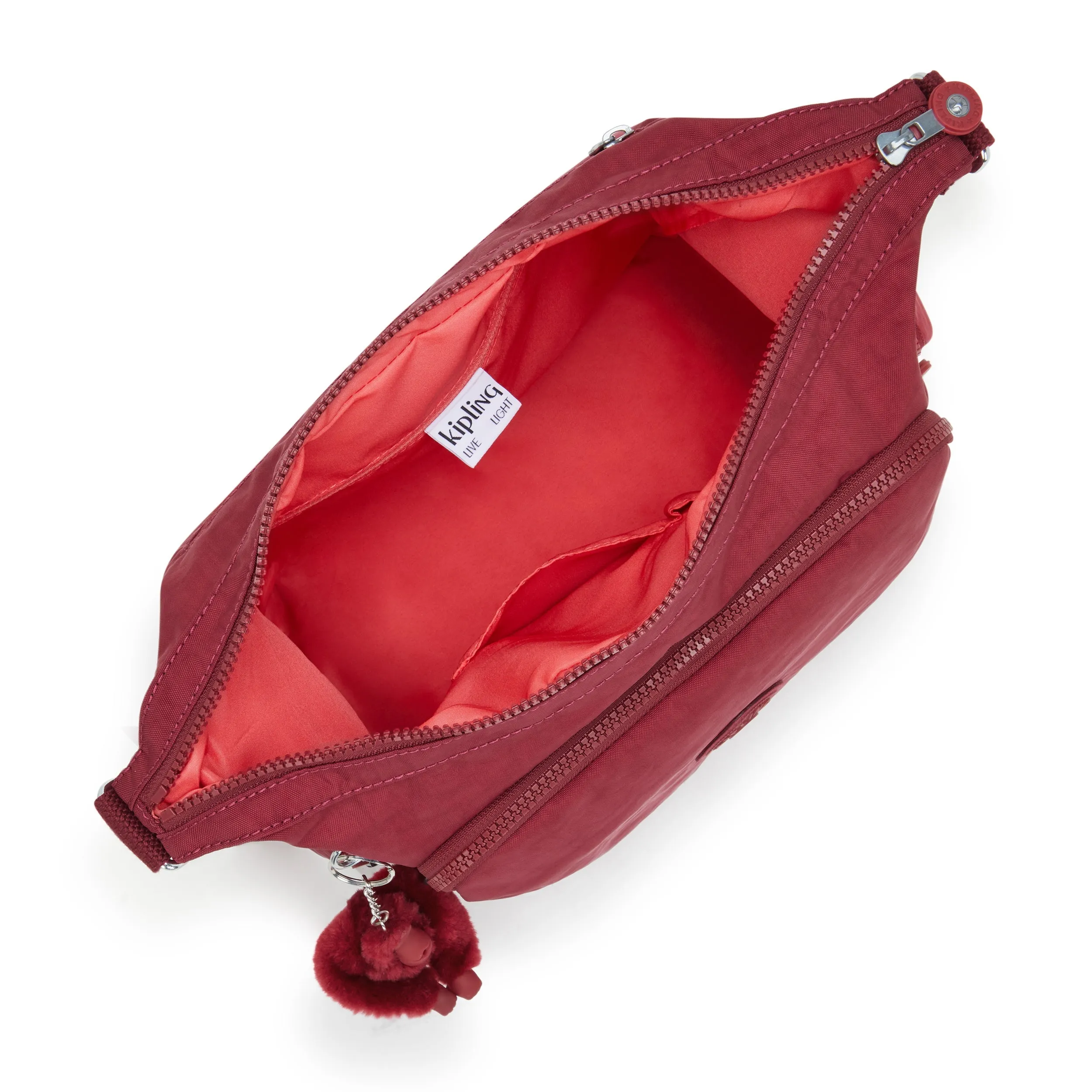 Kipling Gabb Funky Red Large Crossbody Bag I5740-4SS