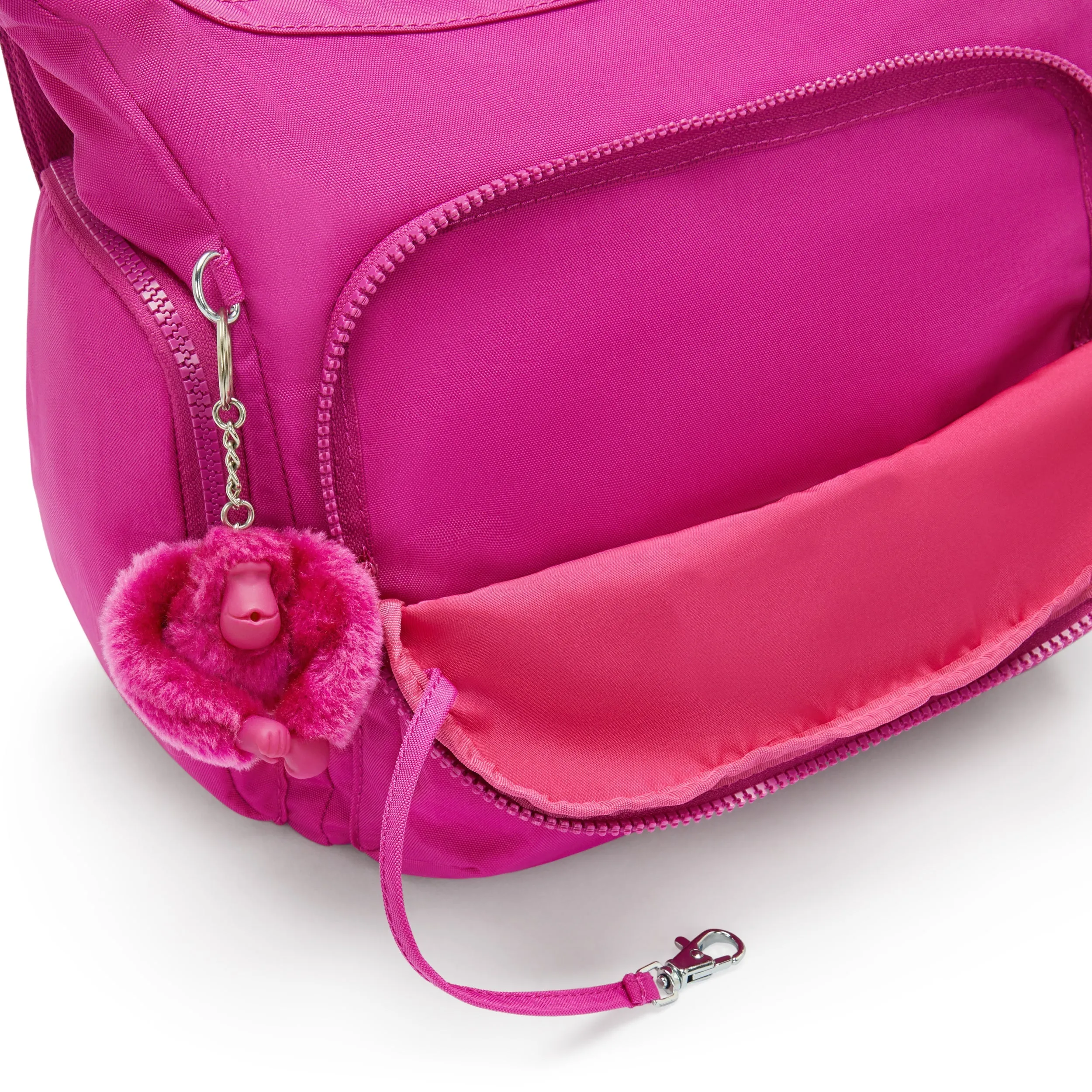 Kipling Gabb Glowing Fuchsia Large Crossbody I5740-3KU