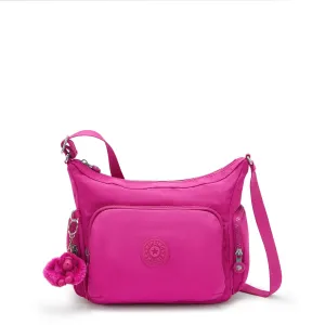 Kipling Gabb S Glowing Fuchsia Medium Crossbody I4493-3KU