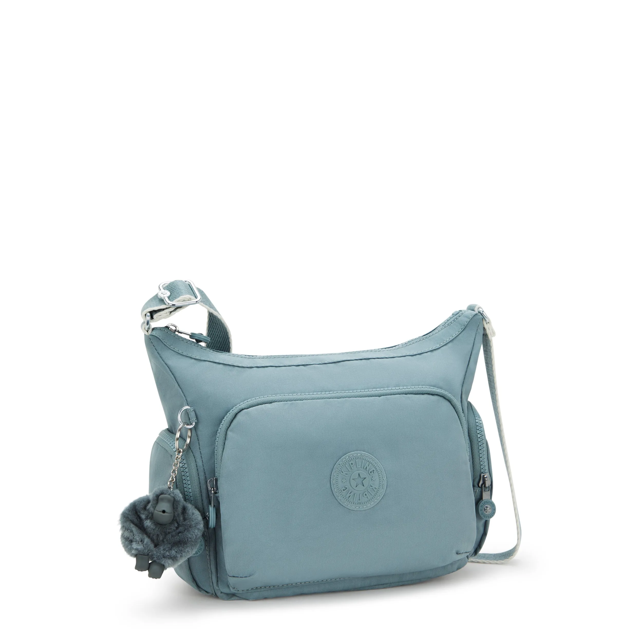 Kipling Gabb S Relaxed Grey Medium Crossbody I4493-3NL