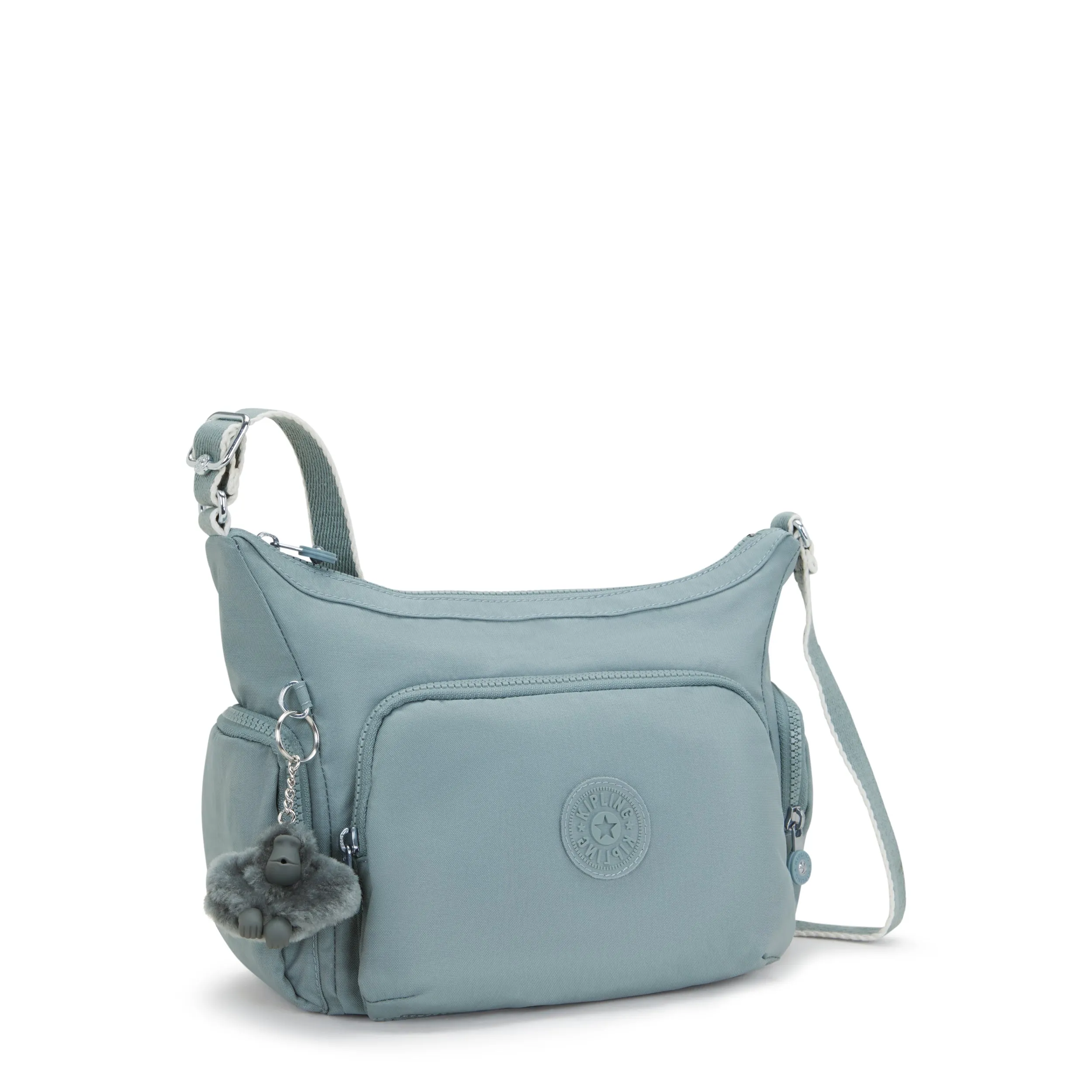 Kipling Gabb S Relaxed Grey Medium Crossbody I4493-3NL