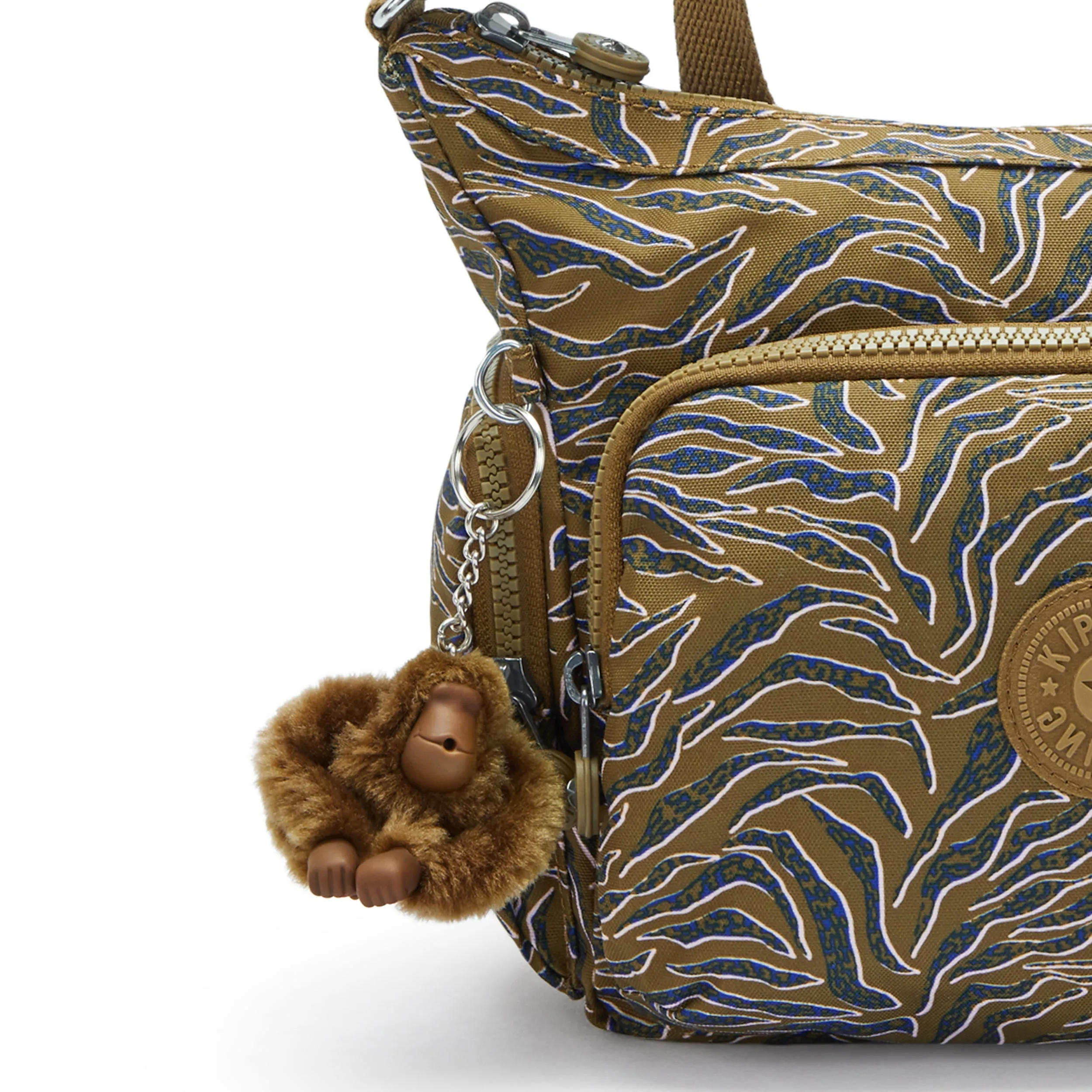 Kipling Gabb S Undersea Leaves Medium Crossbody Bag I6607-1PR
