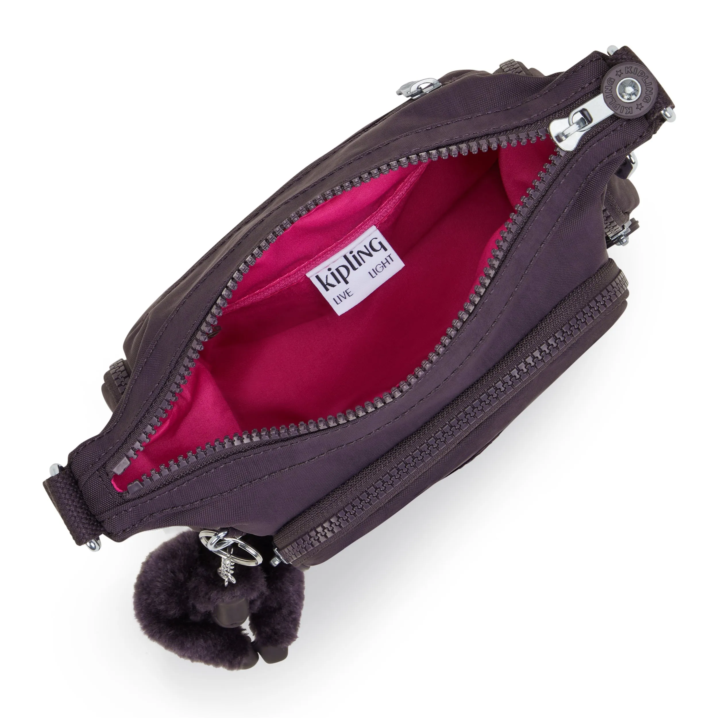 Kipling Gabbie Mini Ultimate Plum Small Crossbody I3057-67U