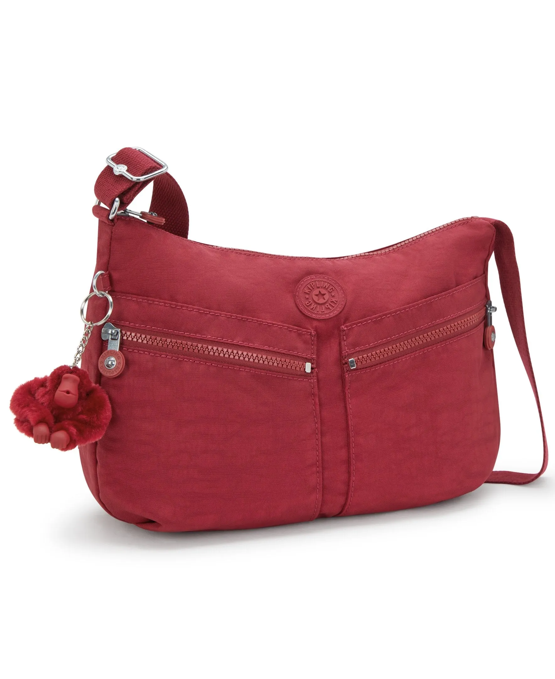 Kipling Izellah Funky Red Medium Crossbody Bag 02144-4SS