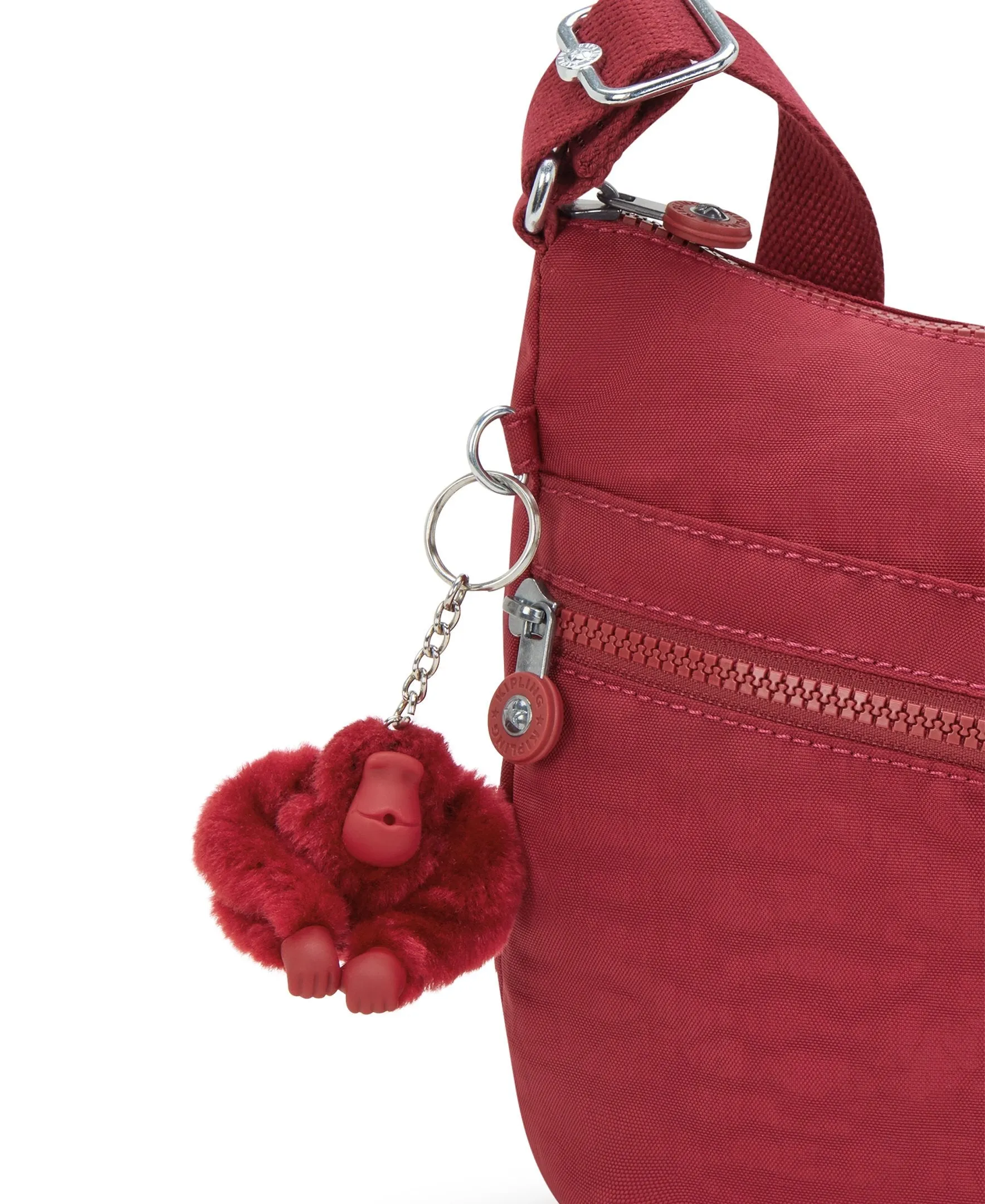 Kipling Izellah Funky Red Medium Crossbody Bag 02144-4SS
