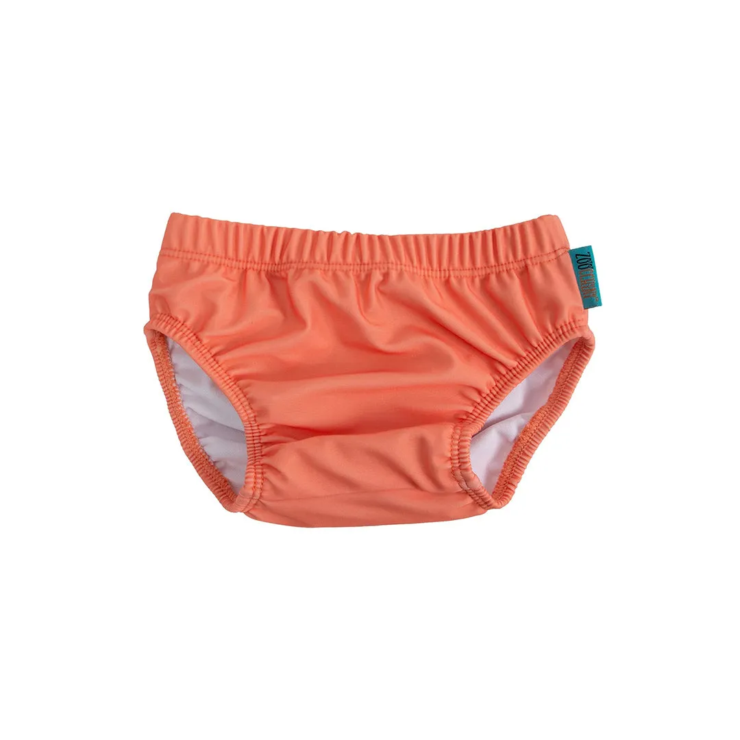 Knit Swim Diaper 2-Pc Set – Eco-Friendly, Reusable, UPF 50 Protection
