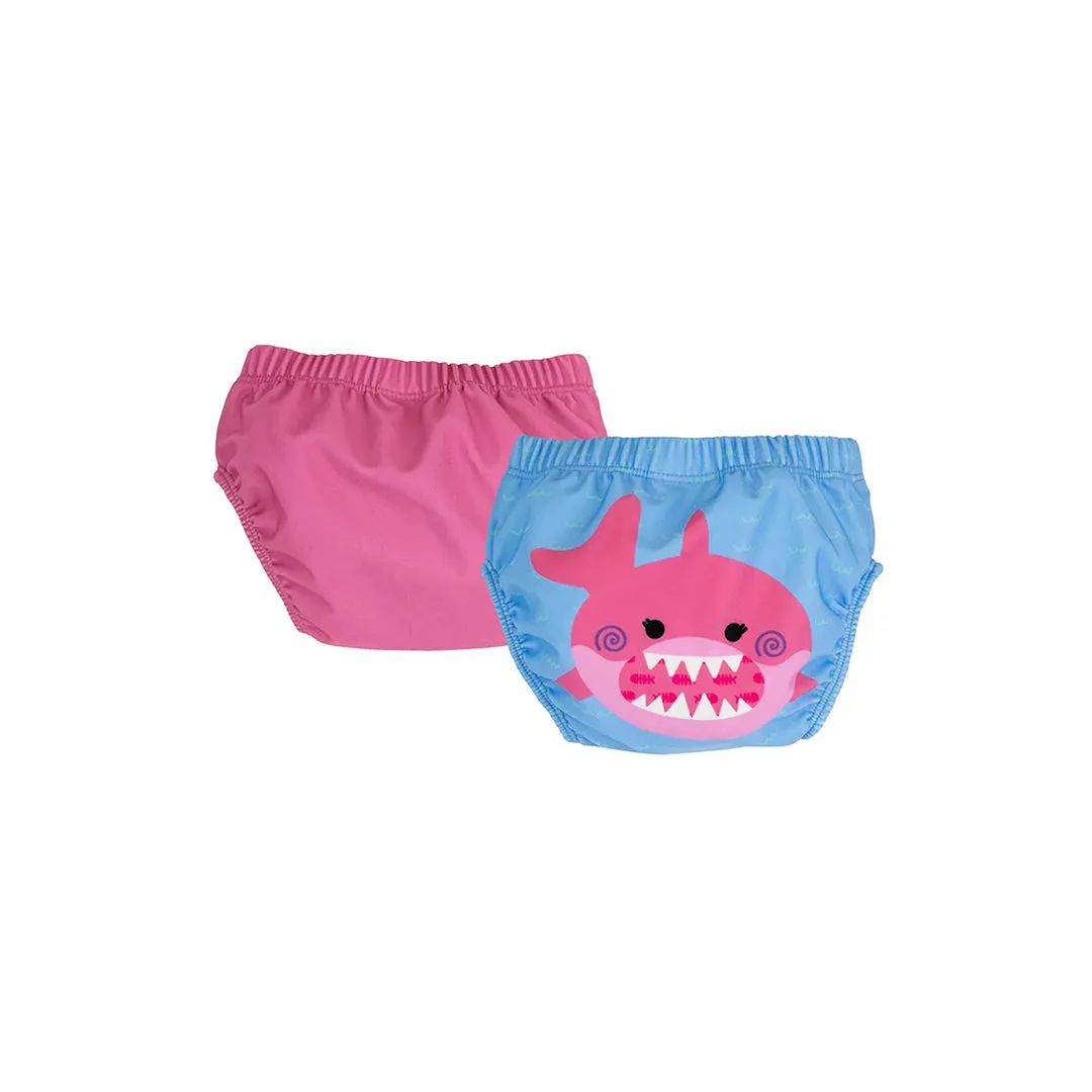 Knit Swim Diaper 2-Pc Set – Eco-Friendly, Reusable, UPF 50 Protection