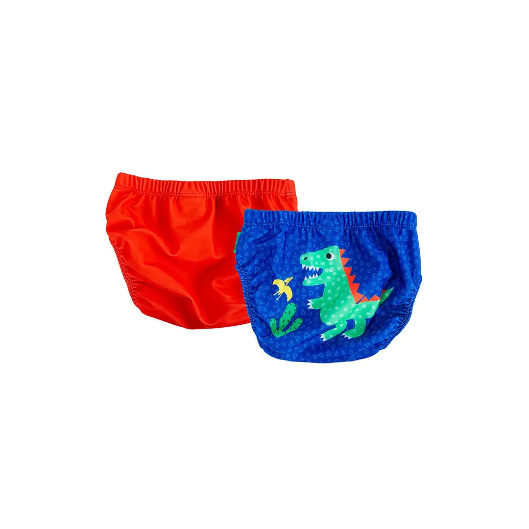 Knit Swim Diaper 2-Pc Set – Eco-Friendly, Reusable, UPF 50 Protection