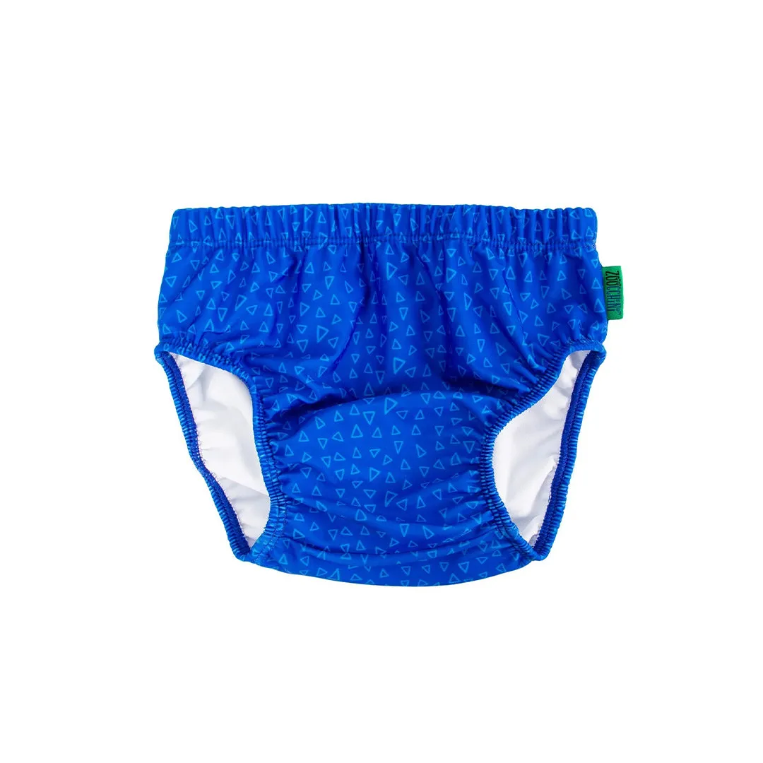 Knit Swim Diaper 2-Pc Set – Eco-Friendly, Reusable, UPF 50 Protection