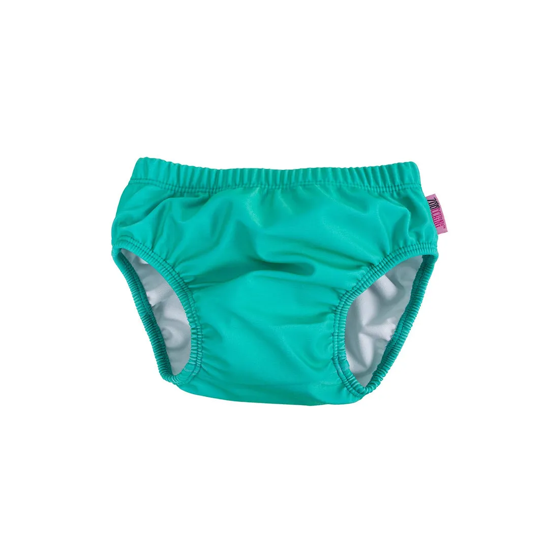 Knit Swim Diaper 2-Pc Set – Eco-Friendly, Reusable, UPF 50 Protection