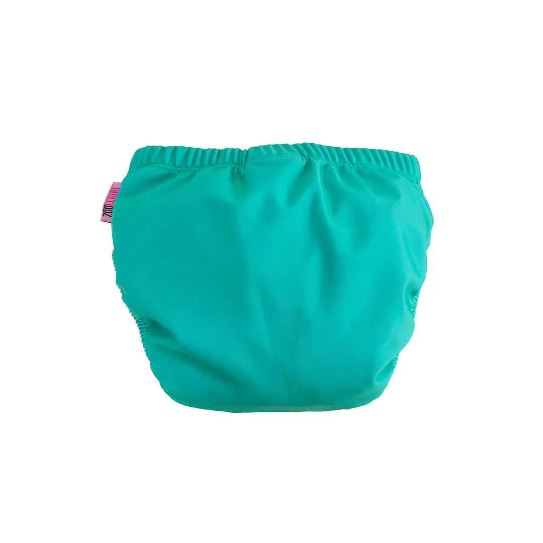 Knit Swim Diaper 2-Pc Set – Eco-Friendly, Reusable, UPF 50 Protection