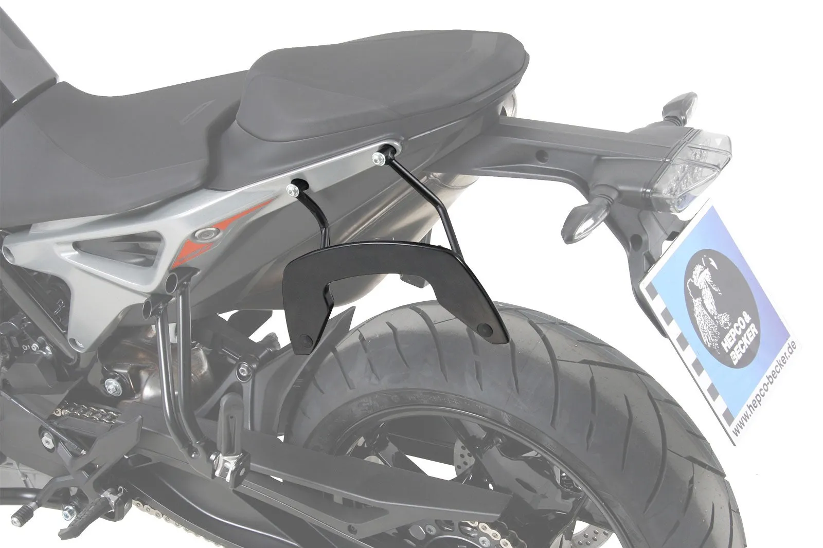 KTM Duke 790 Sidecases Carrier - C-Bow