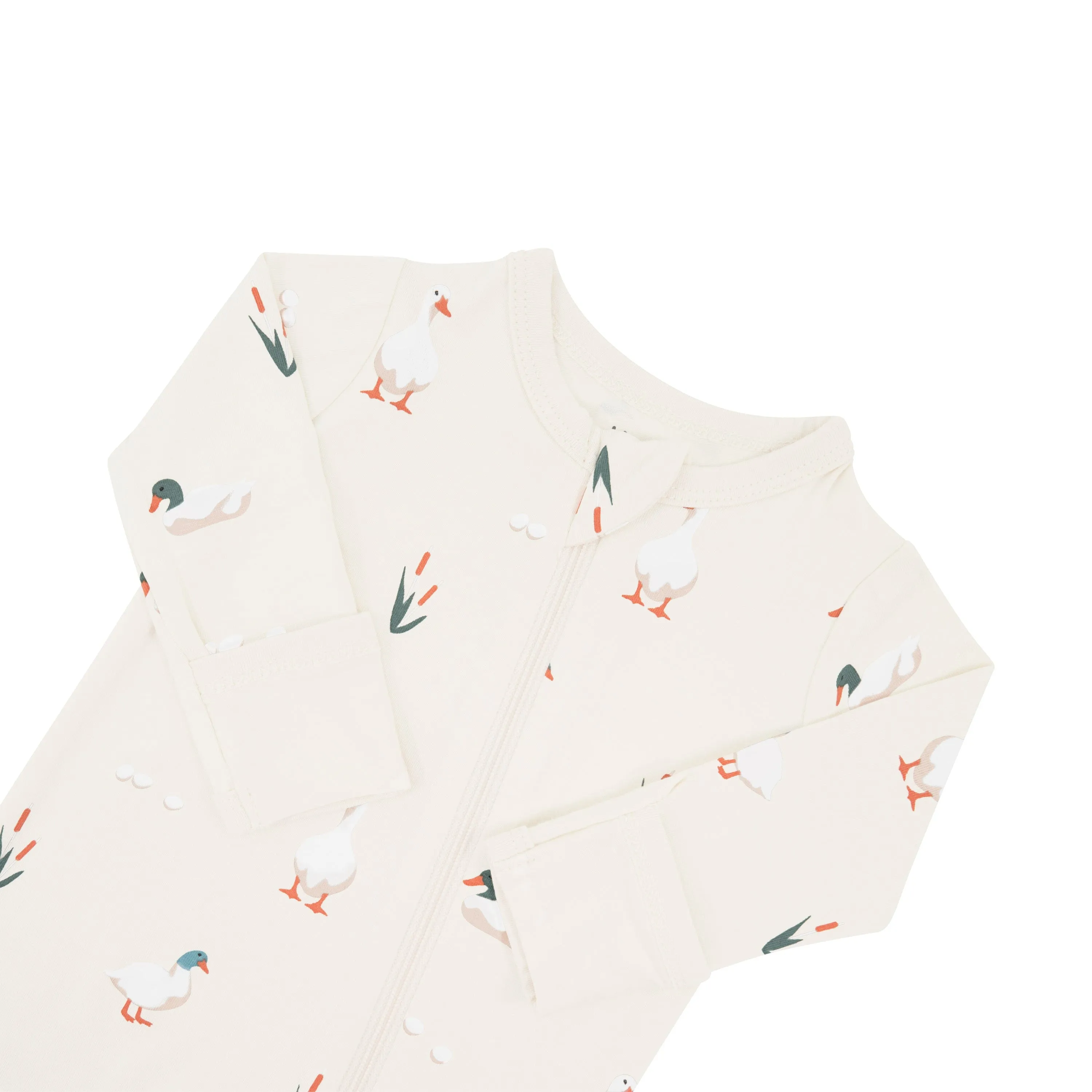 Kyte Baby Zippered Footie - Duck