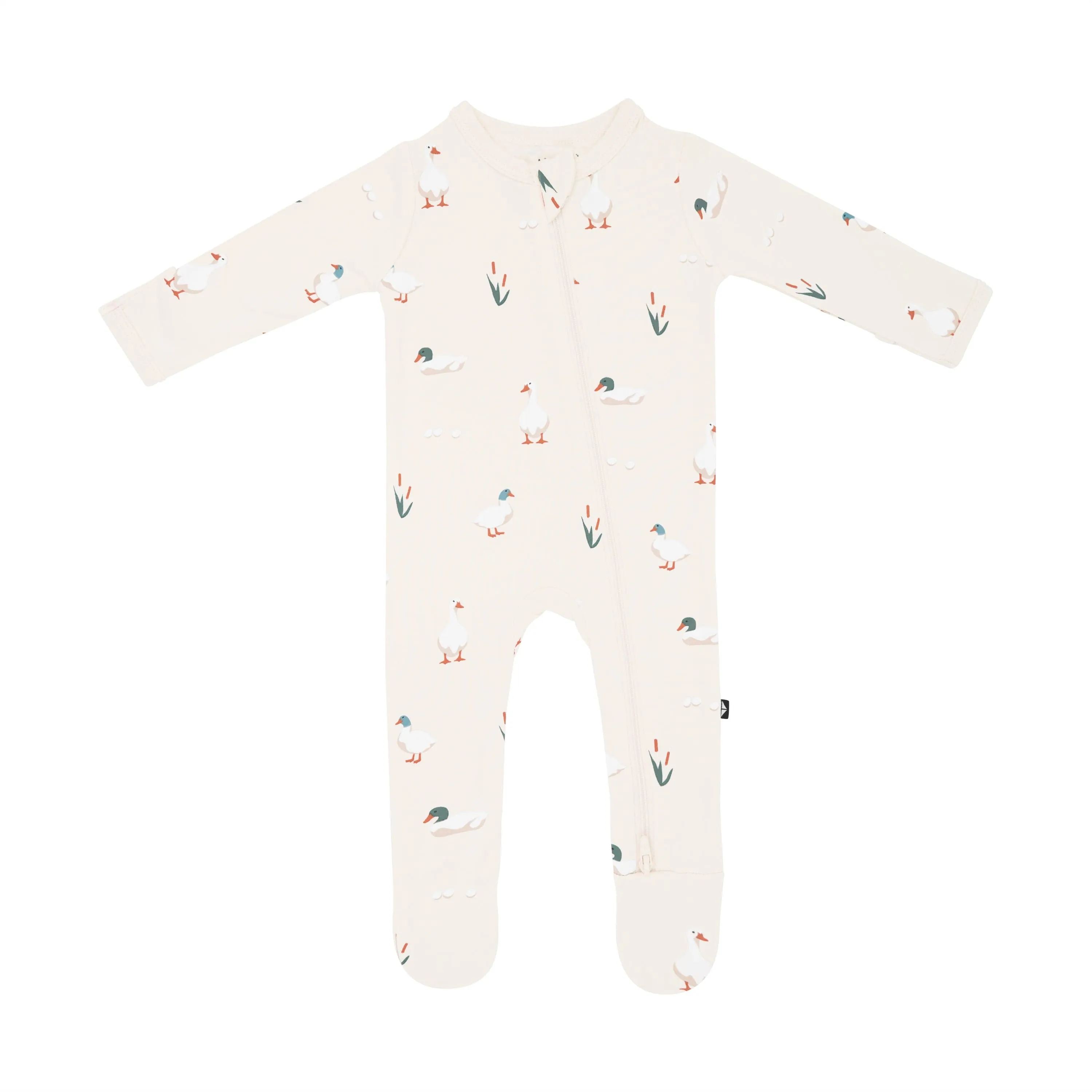 Kyte Baby Zippered Footie - Duck