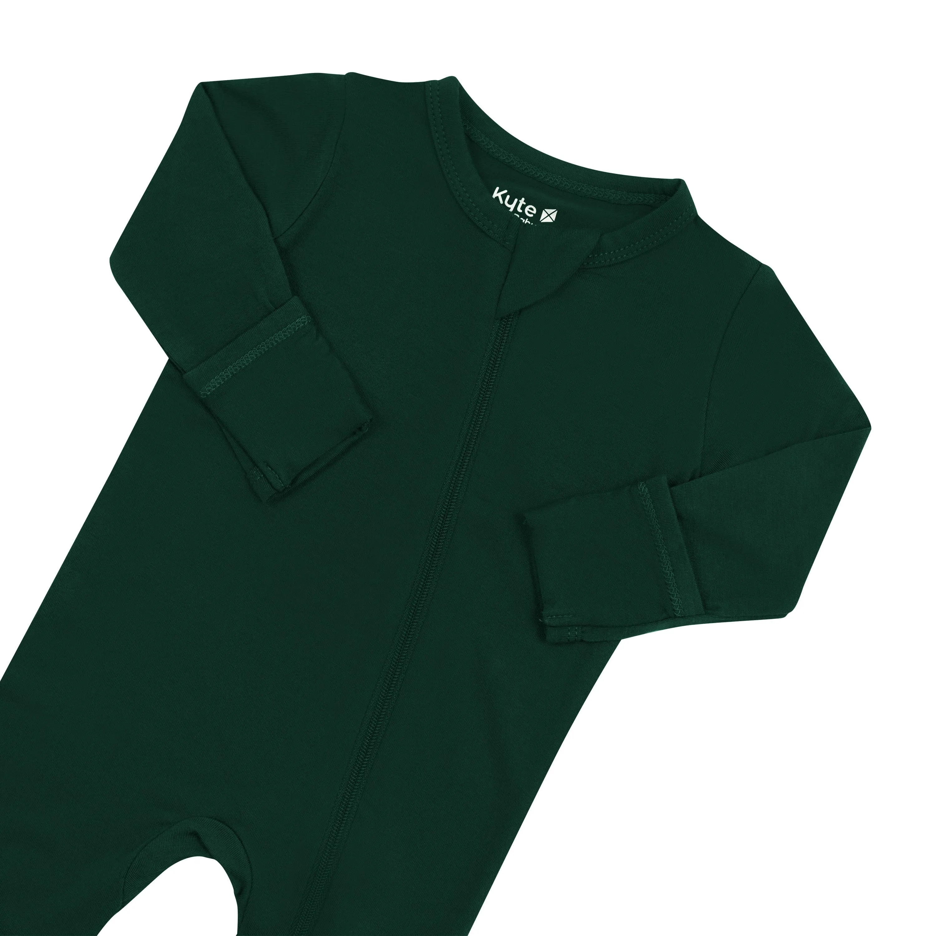 Kyte Baby Zippered Footie - Evergreen