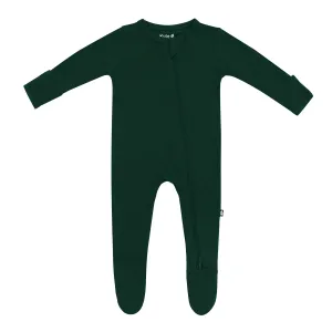 Kyte Baby Zippered Footie - Evergreen