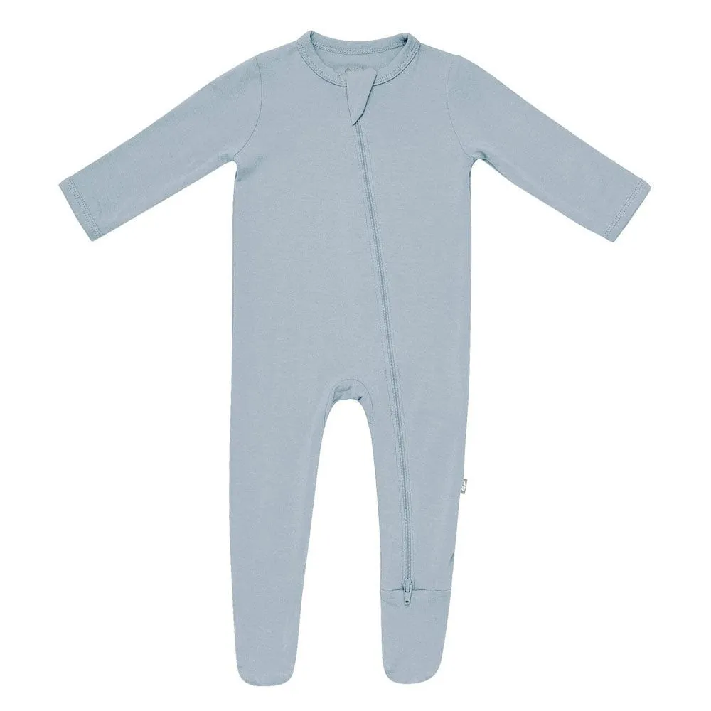 Kyte BABY Zippered Footie | Fog