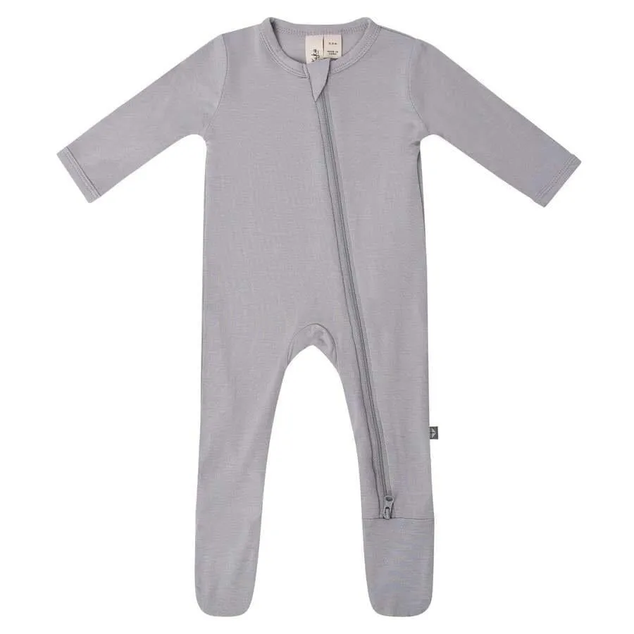 Kyte BABY Zippered Footie - Storm