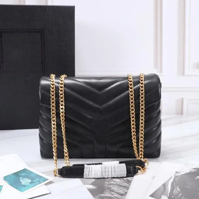 Large Crossbody Chain Flap Shoulder Bag