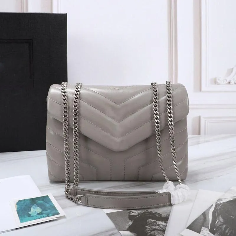 Large Crossbody Chain Flap Shoulder Bag