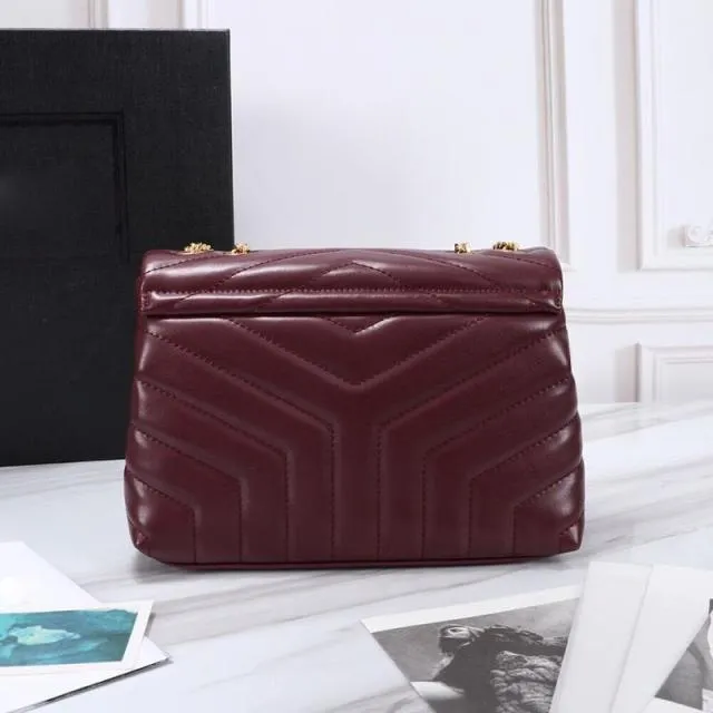 Large Crossbody Chain Flap Shoulder Bag