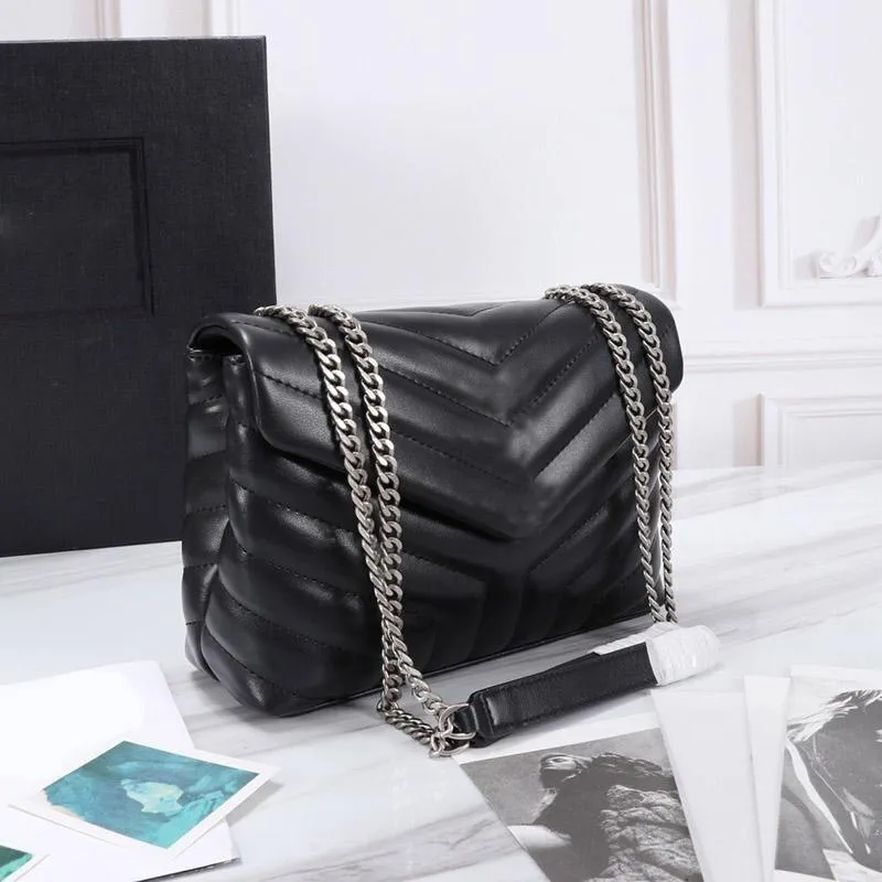 Large Crossbody Chain Flap Shoulder Bag