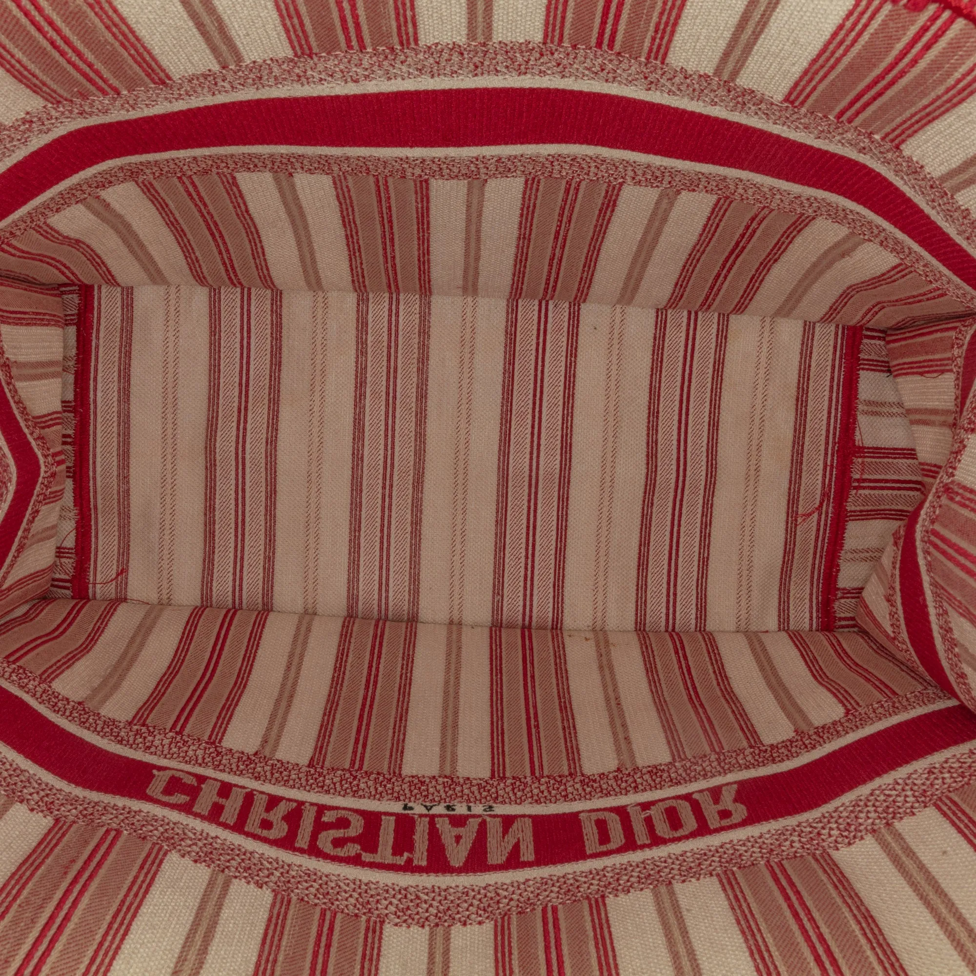 Large Striped Book Tote