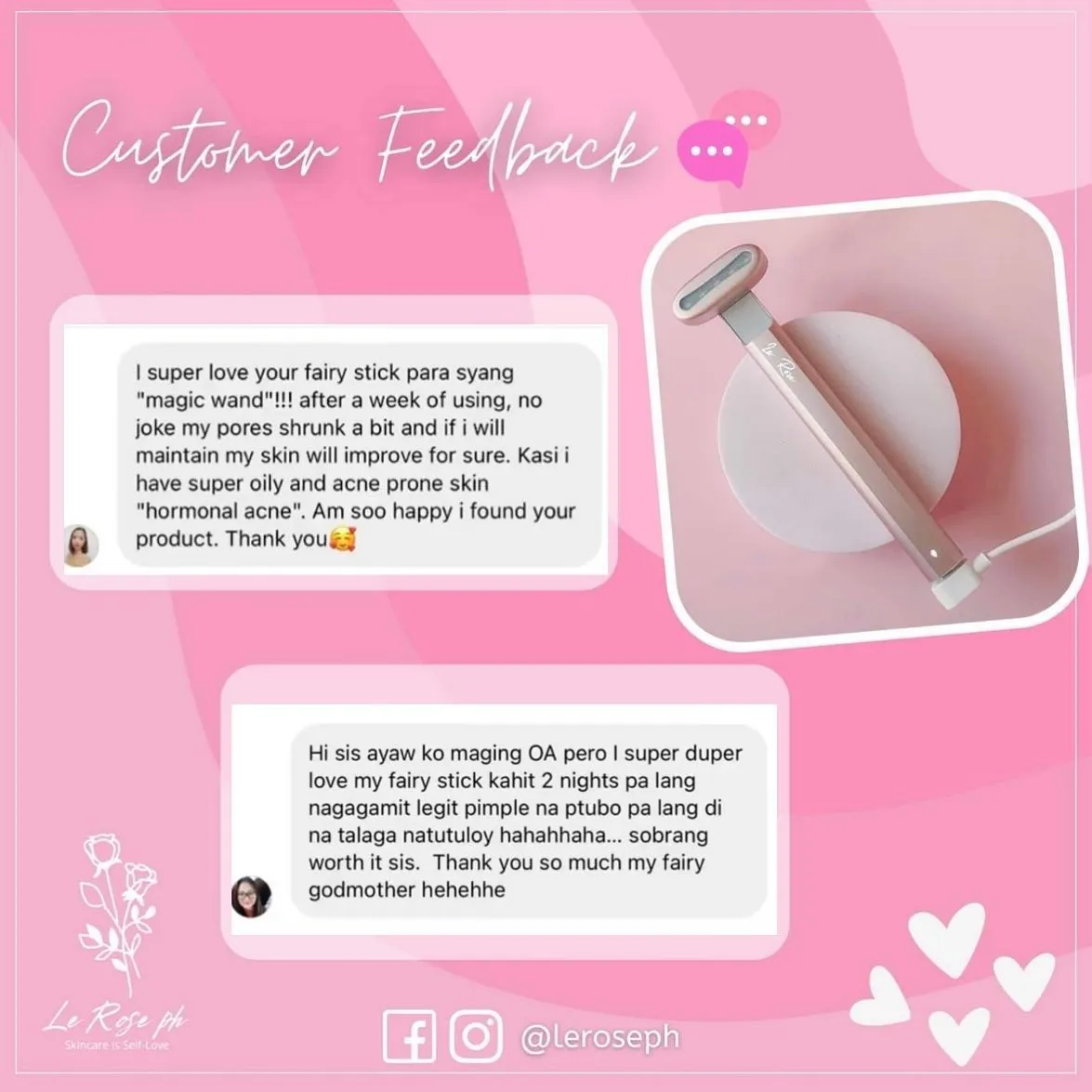 Le Rose PH Fairy Stick