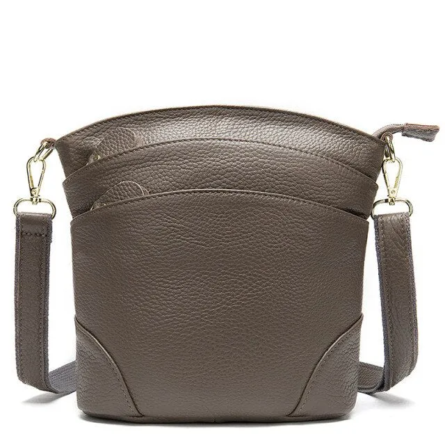 Leather Shoulder Bag for Women