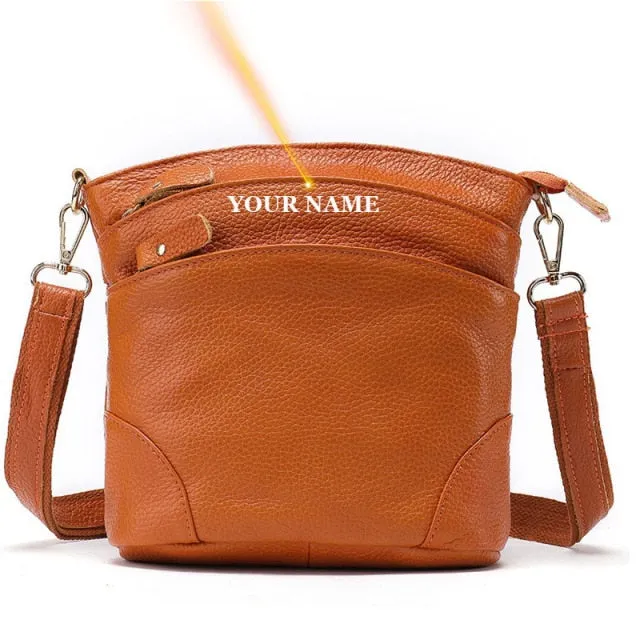 Leather Shoulder Bag for Women