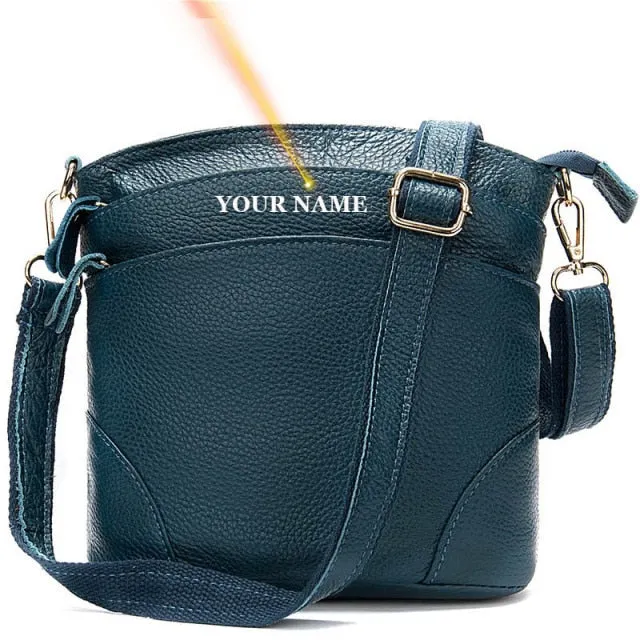 Leather Shoulder Bag for Women