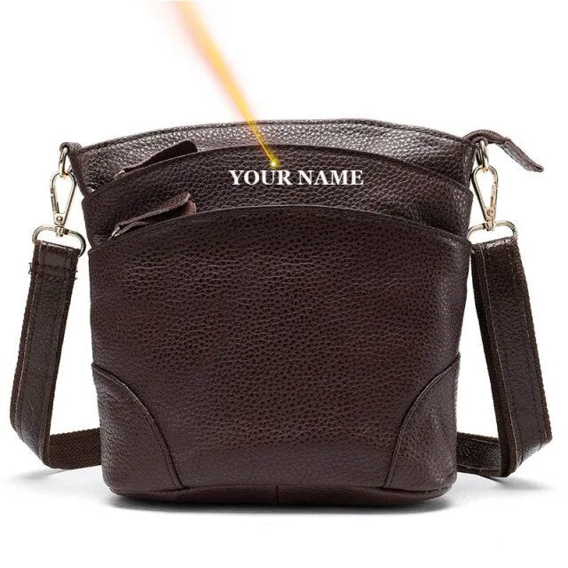 Leather Shoulder Bag for Women