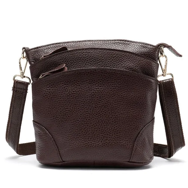 Leather Shoulder Bag for Women