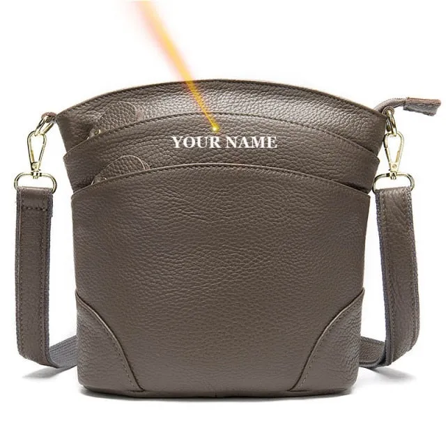 Leather Shoulder Bag for Women